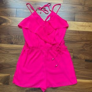 American Eagle Bright Pink Romper